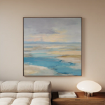 Abstract 879 Canvas Art 60 x 60 cm / Black