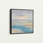 Abstract 879 Canvas Art 60 x 60 cm / Black