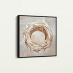 Abstract 885 Canvas Art 60 x 60 cm / Black