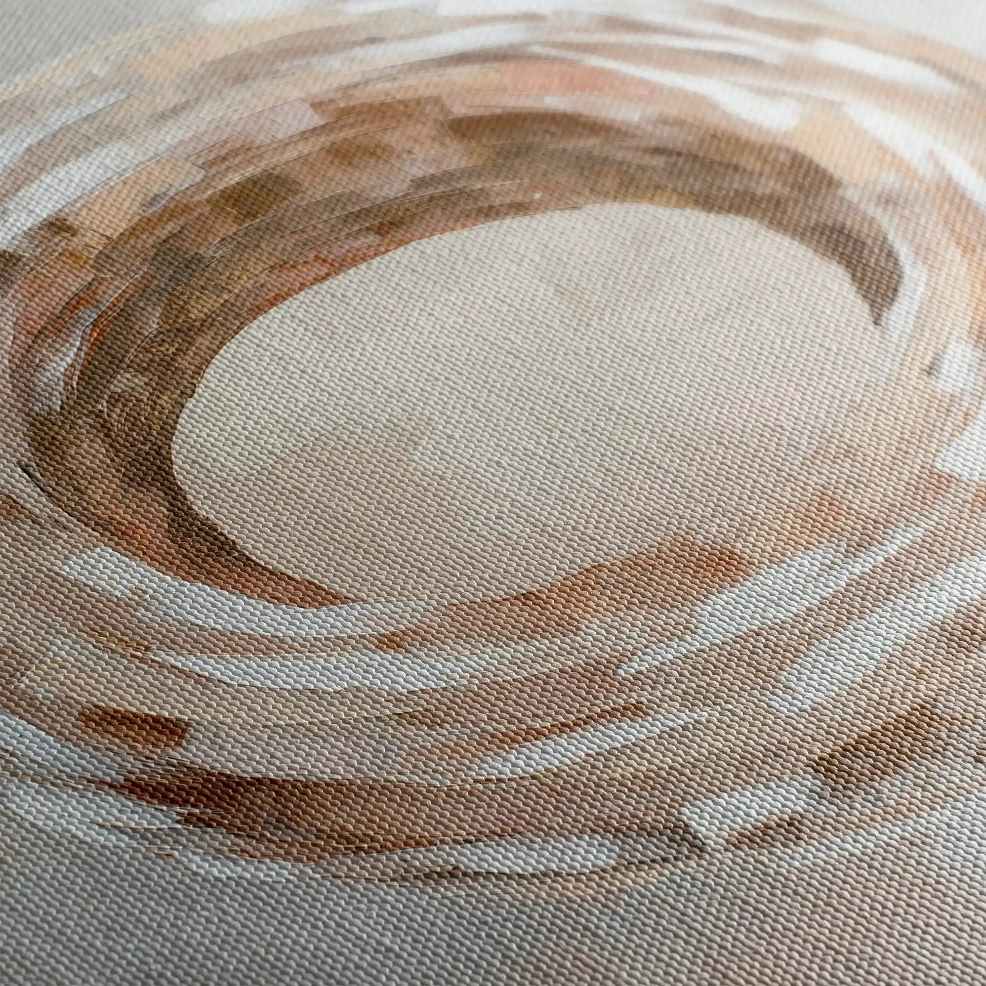 Abstract 885 Canvas Art 60 x 60 cm / Black