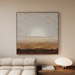 Abstract 892 Canvas Art 60 x 60 cm / Black