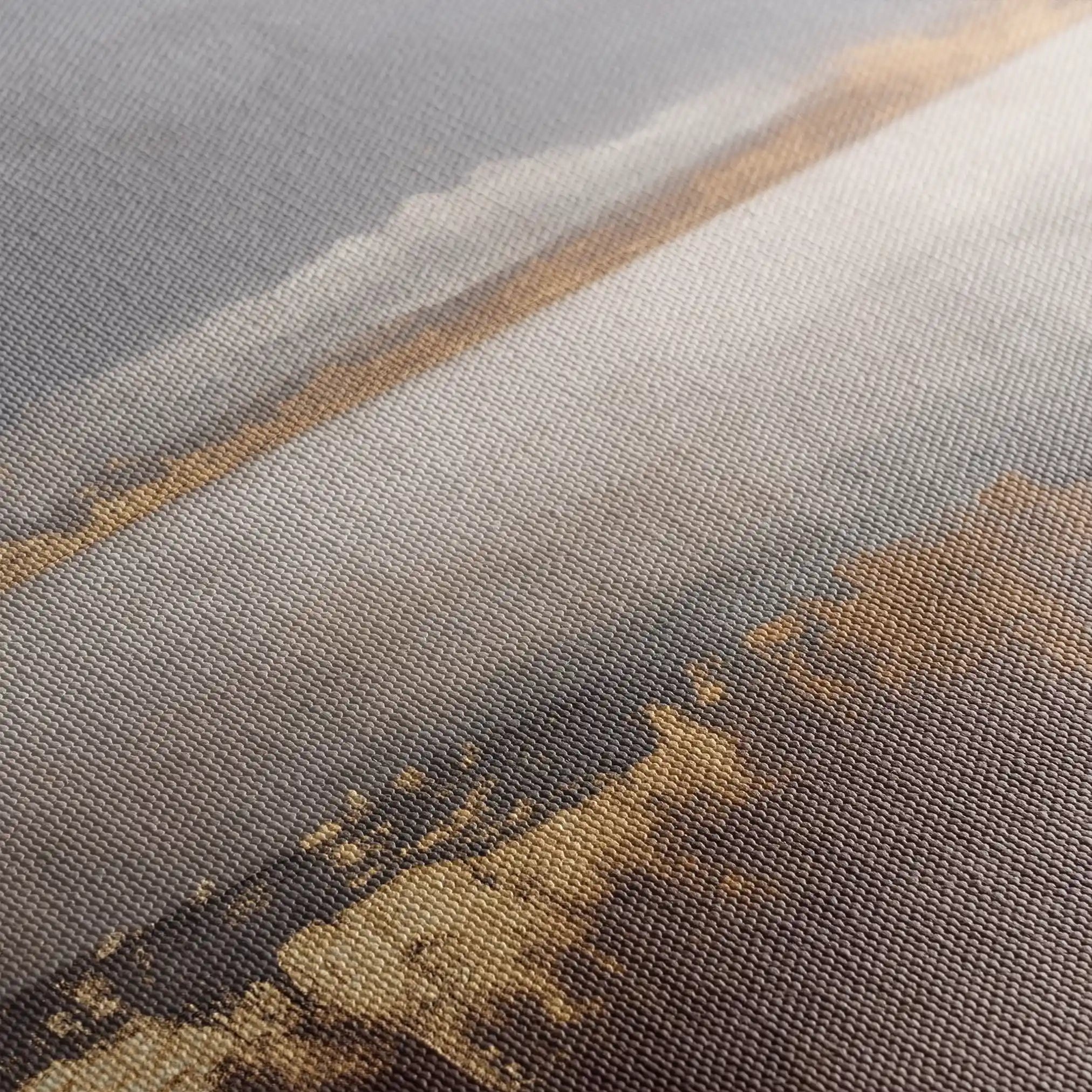 Abstract 893 Canvas Art 60 x 60 cm / Black