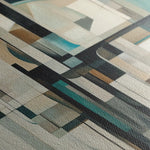 Abstract 899 Canvas Art 60 x 60 cm / Black