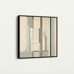 Abstract 901 Canvas Art 60 x 60 cm / Black