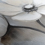 Floral 902 Canvas Art 60 x 40 cm / Black