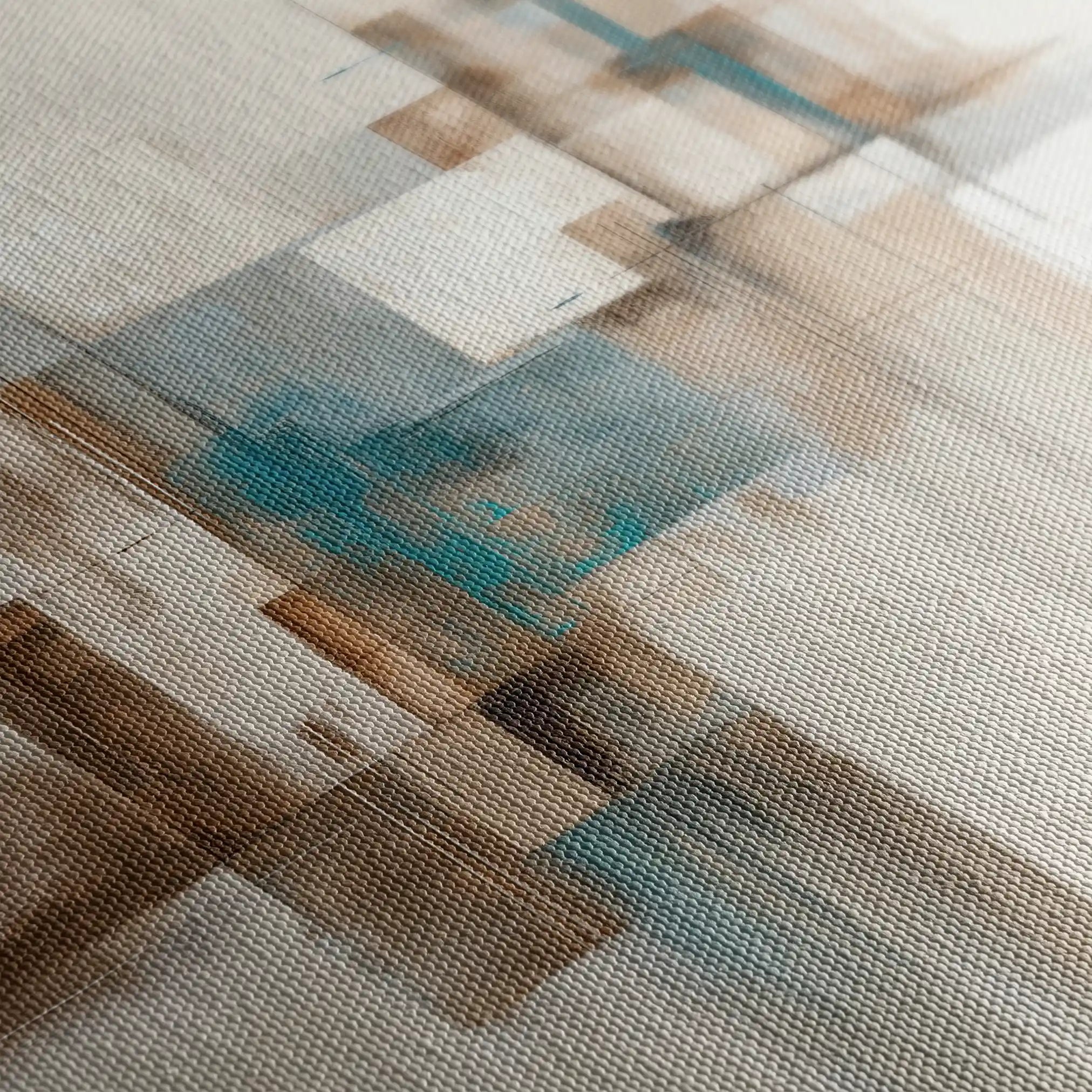 Abstract 903 Canvas Art 60 x 60 cm / Black