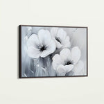 Floral 903 Canvas Art 60 x 40 cm / Black