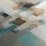 Abstract 904 Canvas Art 60 x 60 cm / Black