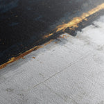 Abstract 905 Canvas Art 60 x 60 cm / Black