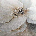 Floral 907 Canvas Art 60 x 40 cm / Black