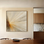 Abstract 911 Canvas Art 60 x 60 cm / Black