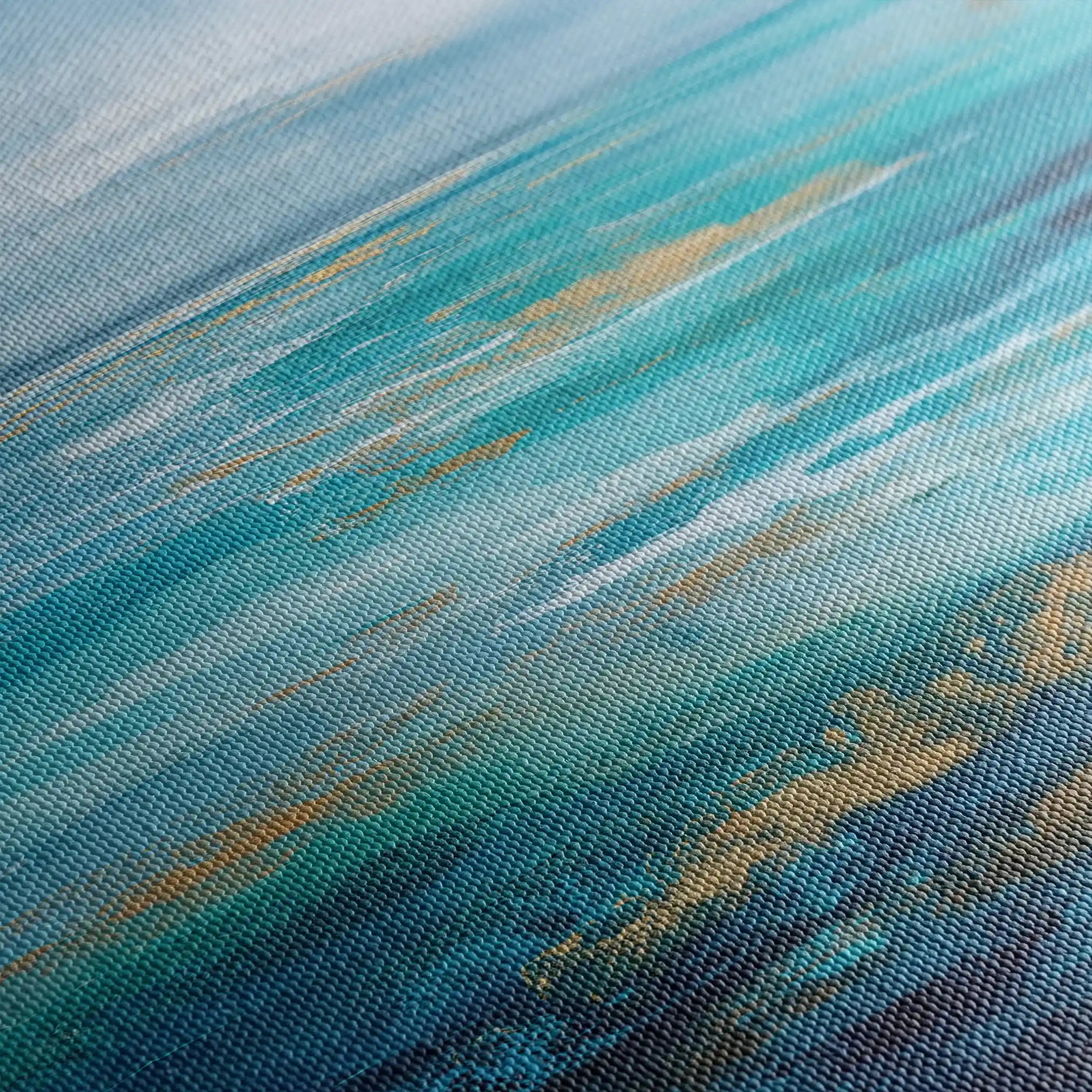 Abstract 919 Canvas Art 60 x 60 cm / Black