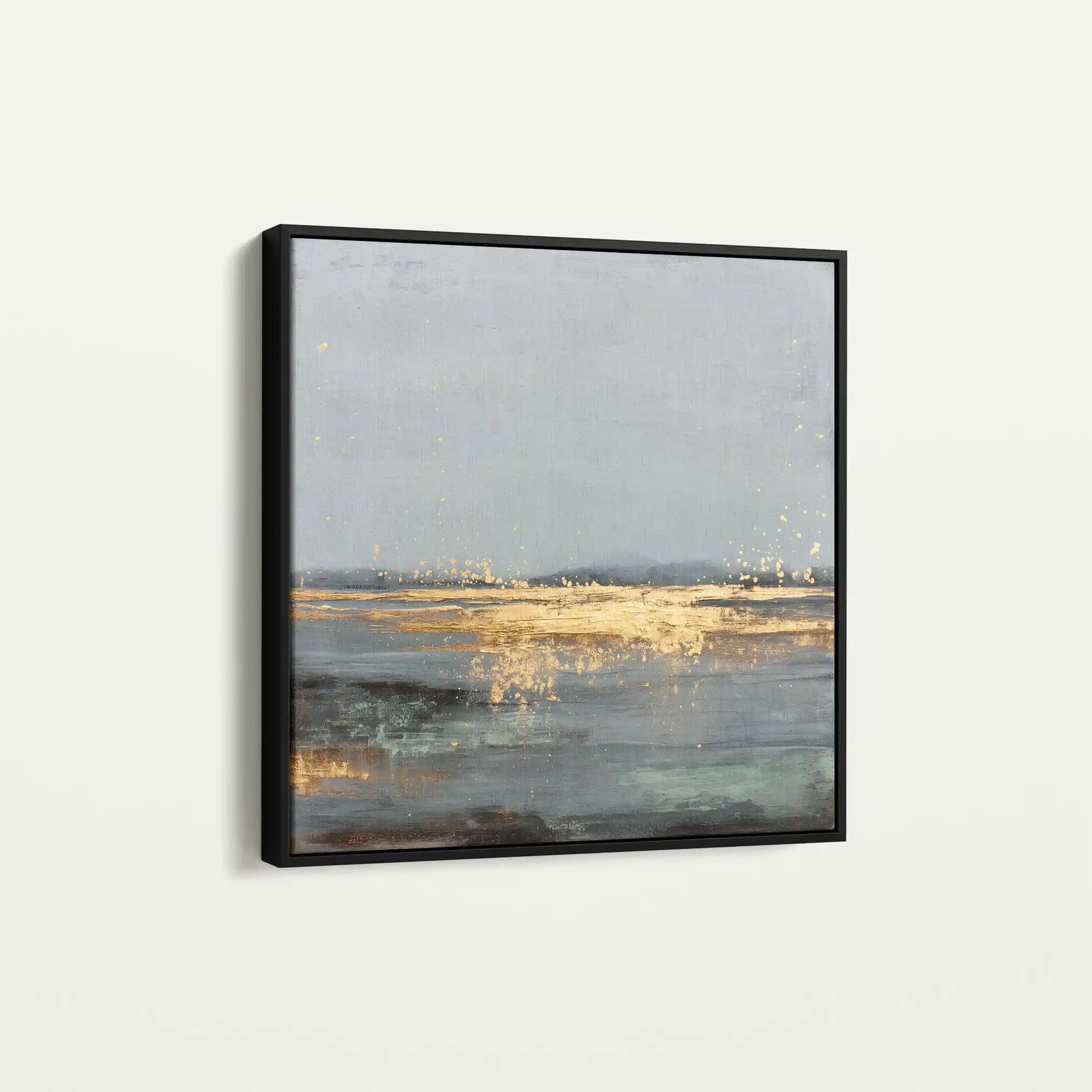 Abstract 921 Canvas Art 60 x 60 cm / Black