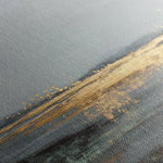 Abstract 921 Canvas Art 60 x 60 cm / Black