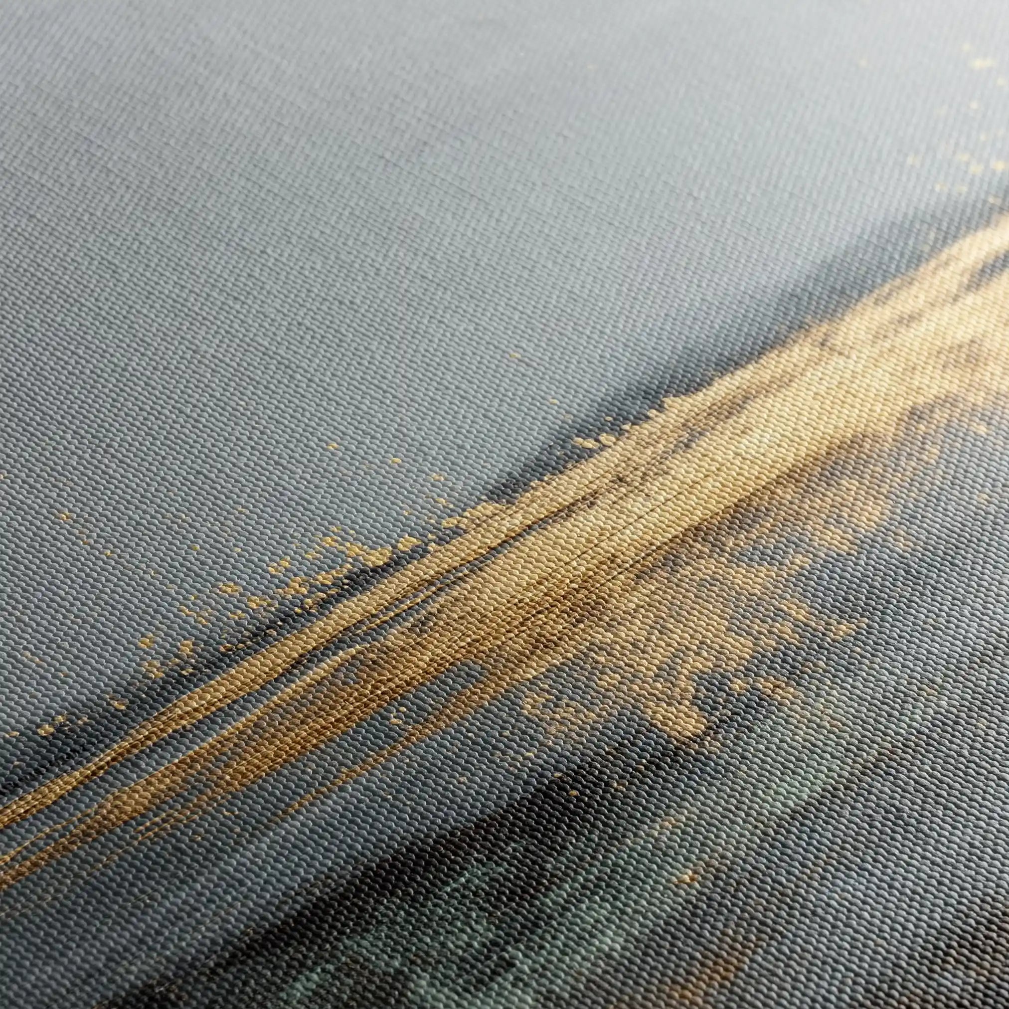 Abstract 921 Canvas Art 60 x 60 cm / Black