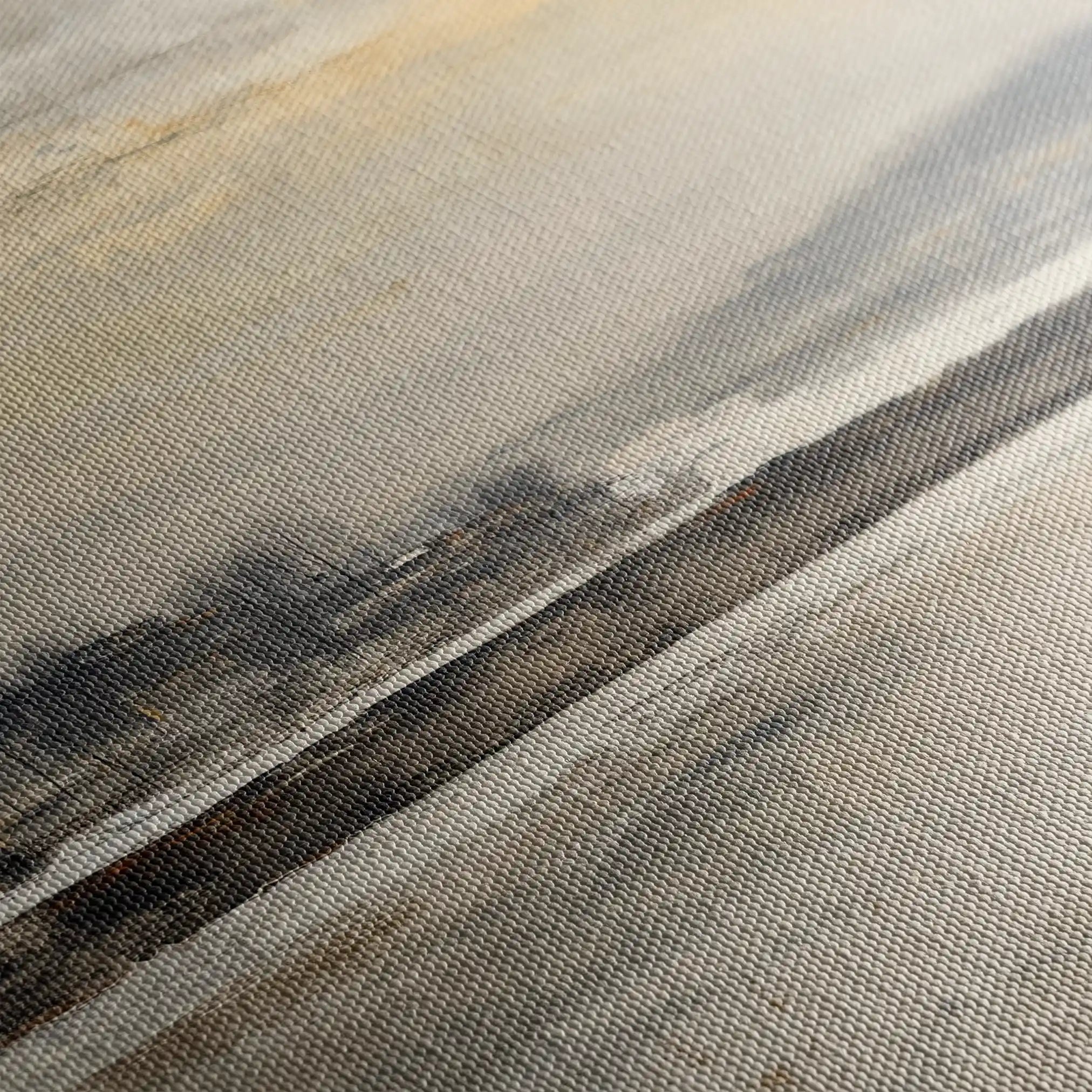 Abstract 922 Canvas Art 60 x 60 cm / Black