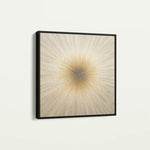 Abstract 923 Canvas Art 60 x 60 cm / Black