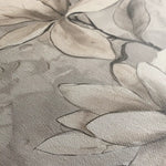 Floral 923 Canvas Art 60 x 40 cm / Black