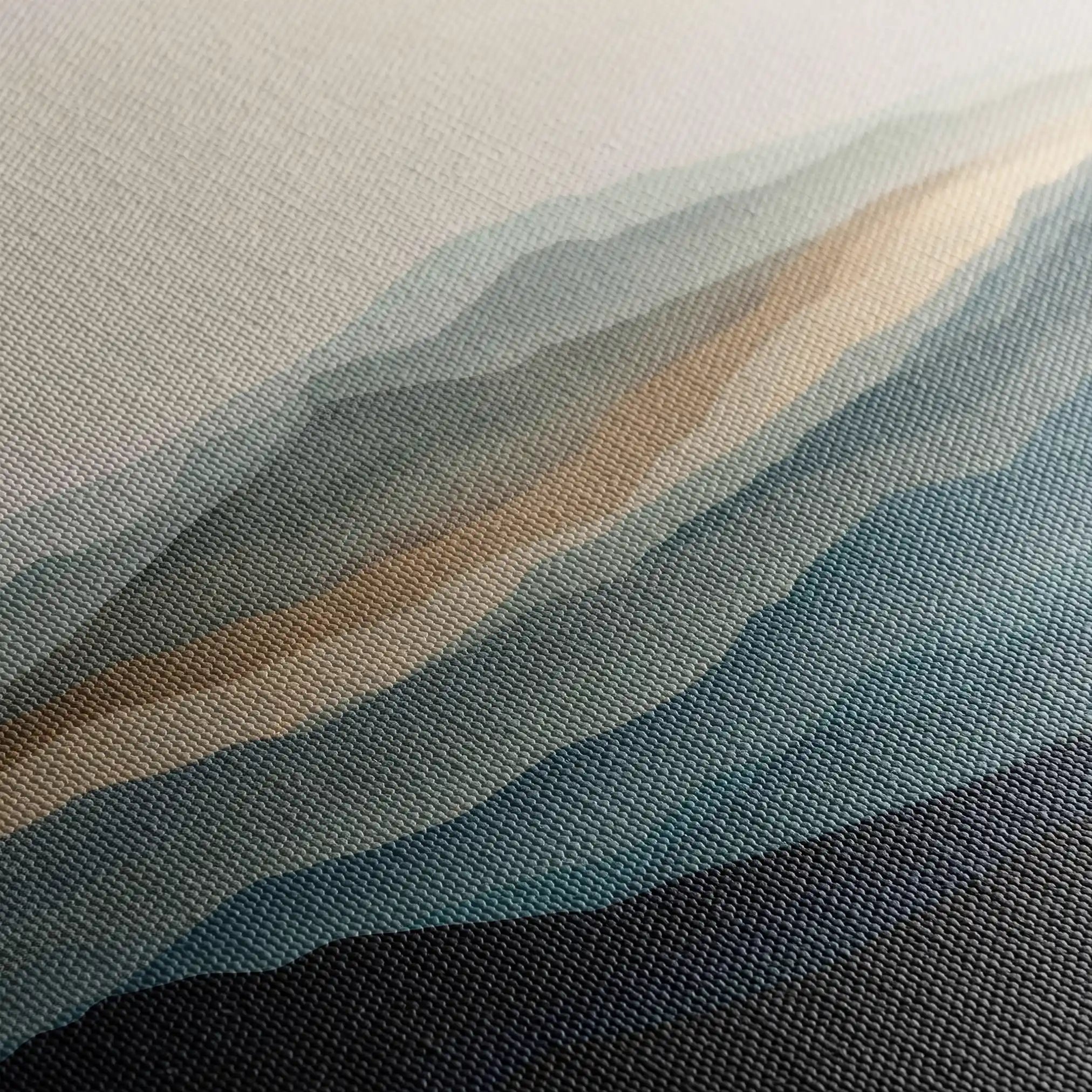 Abstract 925 Canvas Art 60 x 60 cm / Black