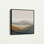 Abstract 927 Canvas Art 60 x 60 cm / Black