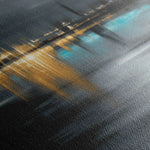 Abstract 929 Canvas Art 60 x 60 cm / Black