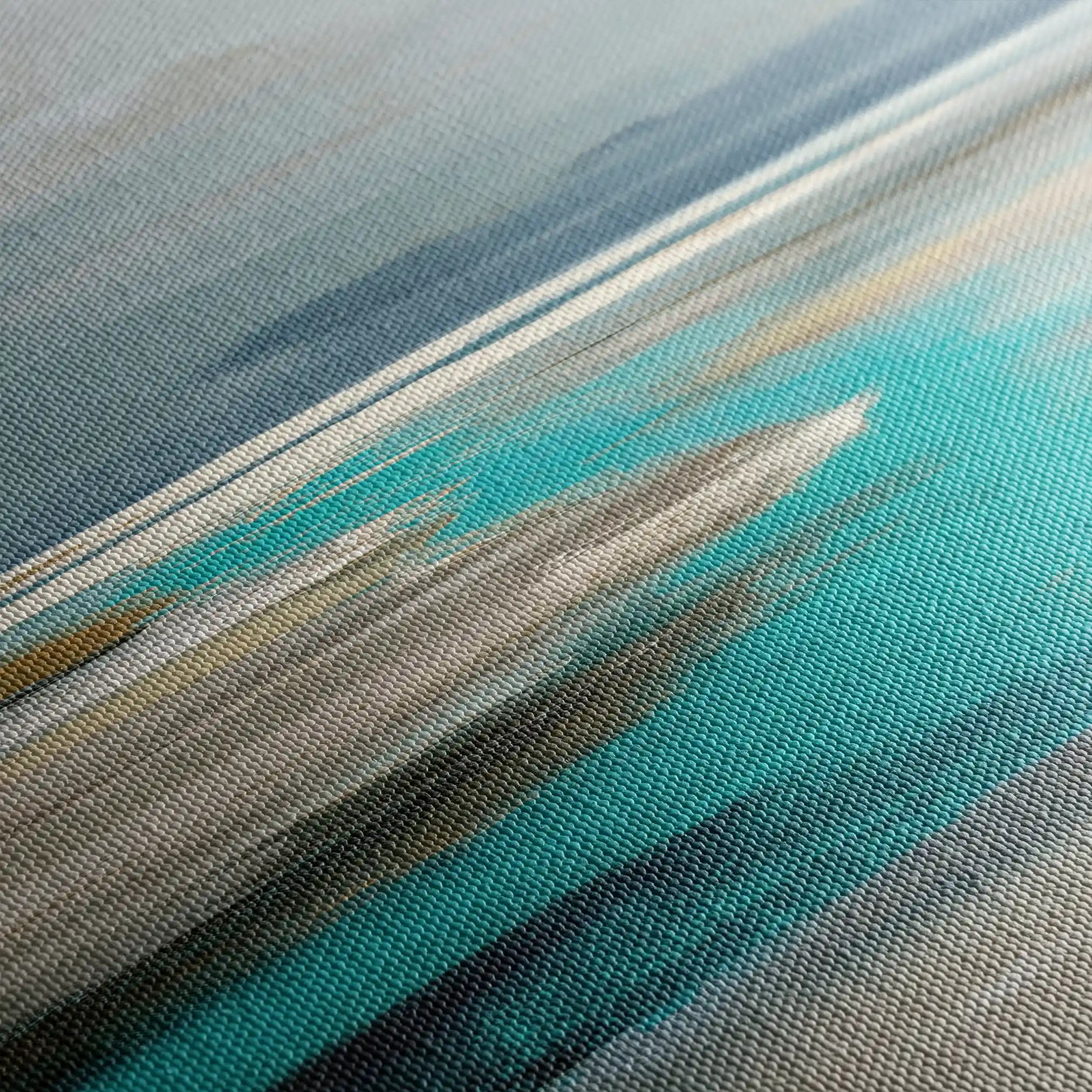 Abstract 931 Canvas Art 60 x 60 cm / Black