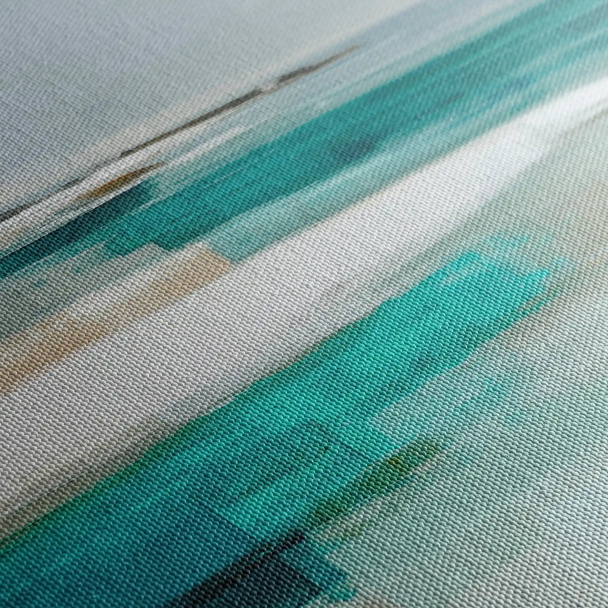 Abstract 932 Canvas Art 60 x 60 cm / Black