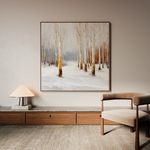 Abstract 933 Canvas Art 60 x 60 cm / Black