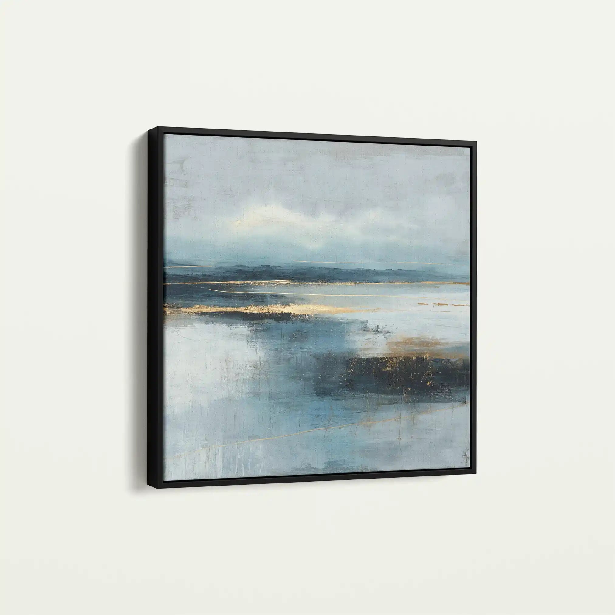 Abstract 936 Canvas Art 60 x 60 cm / Black