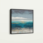 Abstract 940 Canvas Art 60 x 60 cm / Black