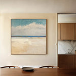 Abstract 942 Canvas Art 60 x 60 cm / Black