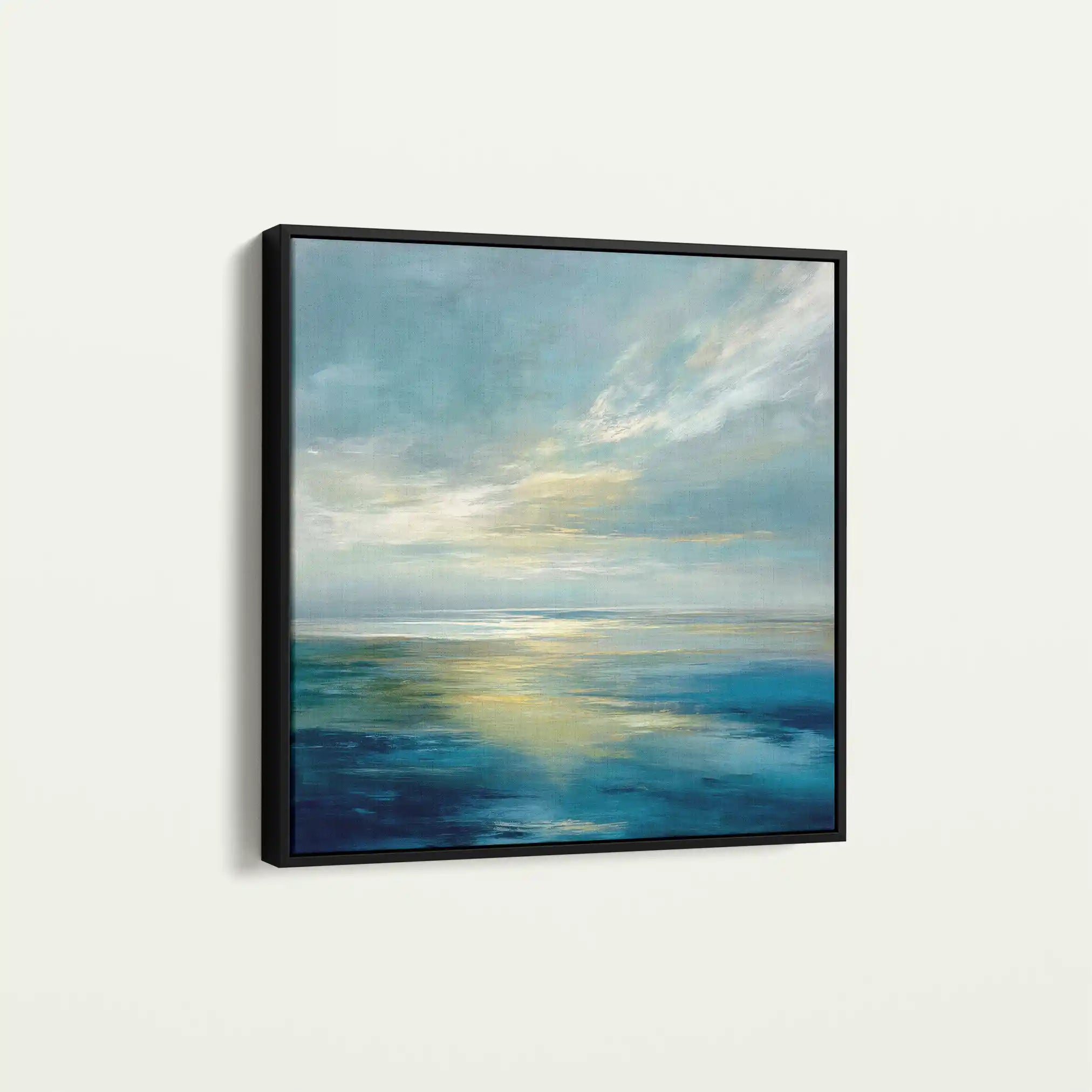 Abstract 943 Canvas Art 60 x 60 cm / Black