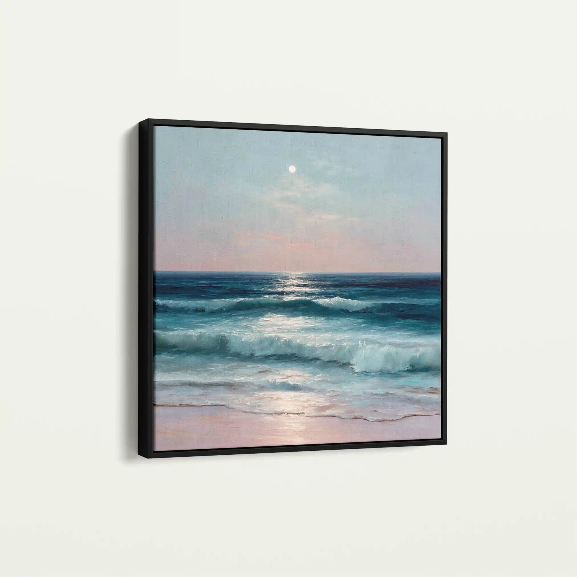 Abstract 951 Canvas Art 60 x 60 cm / Black