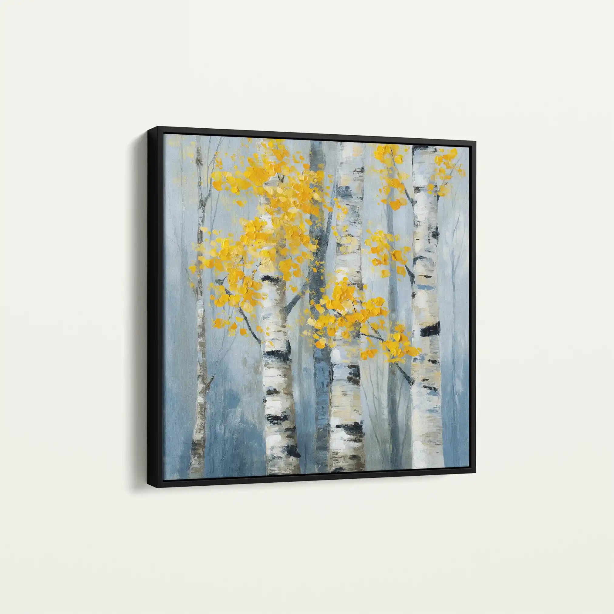 Abstract 954 Canvas Art 60 x 60 cm / Black