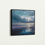 Abstract 955 Canvas Art 60 x 60 cm / Black