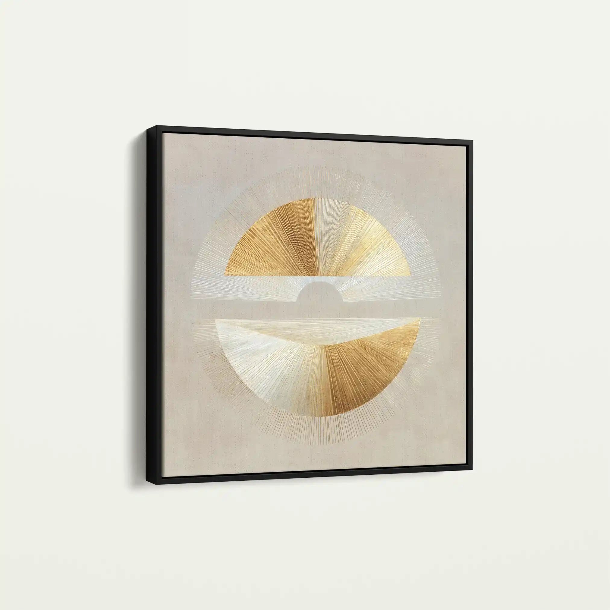 Abstract 956 Canvas Art 60 x 60 cm / Black