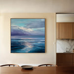 Abstract 957 Canvas Art 60 x 60 cm / Black