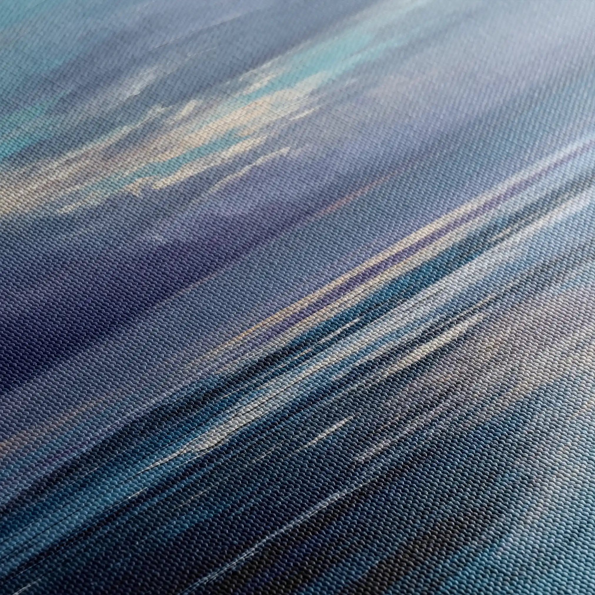 Abstract 957 Canvas Art 60 x 60 cm / Black