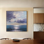 Abstract 959 Canvas Art 60 x 60 cm / Black