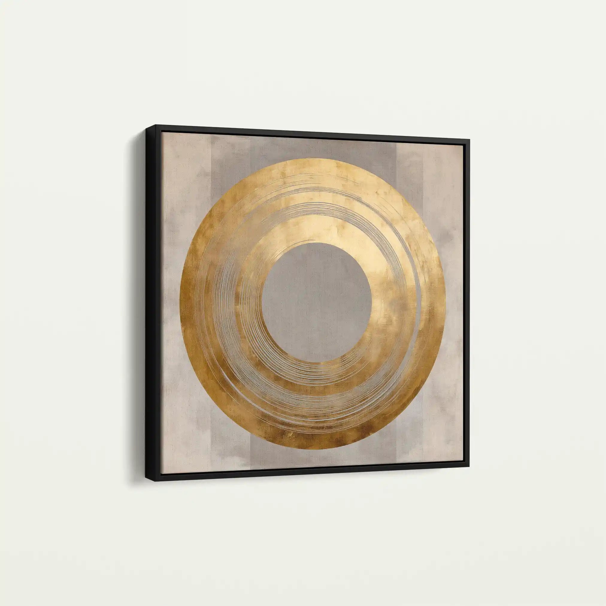 Abstract 961 Canvas Art 60 x 60 cm / Black