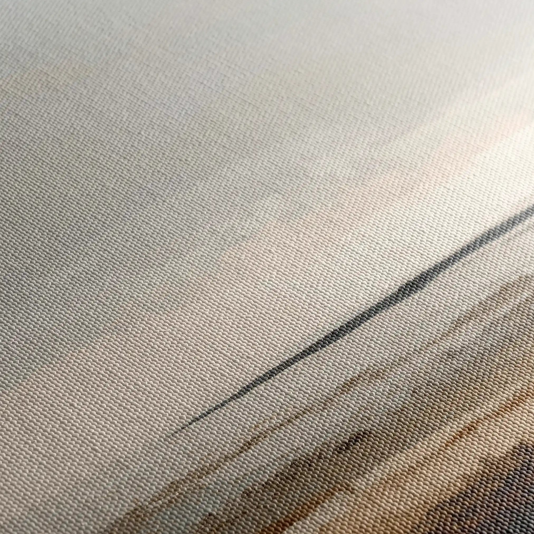 Abstract 963 Canvas Art 60 x 60 cm / Black