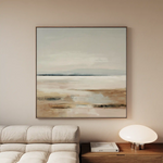 Abstract 965 Canvas Art 60 x 60 cm / Black