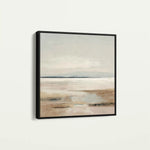 Abstract 965 Canvas Art 60 x 60 cm / Black