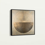 Abstract 967 Canvas Art 60 x 60 cm / Black