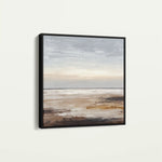 Abstract 969 Canvas Art 60 x 60 cm / Black