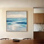 Abstract 975 Canvas Art 60 x 60 cm / Black