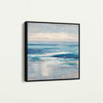 Abstract 975 Canvas Art 60 x 60 cm / Black