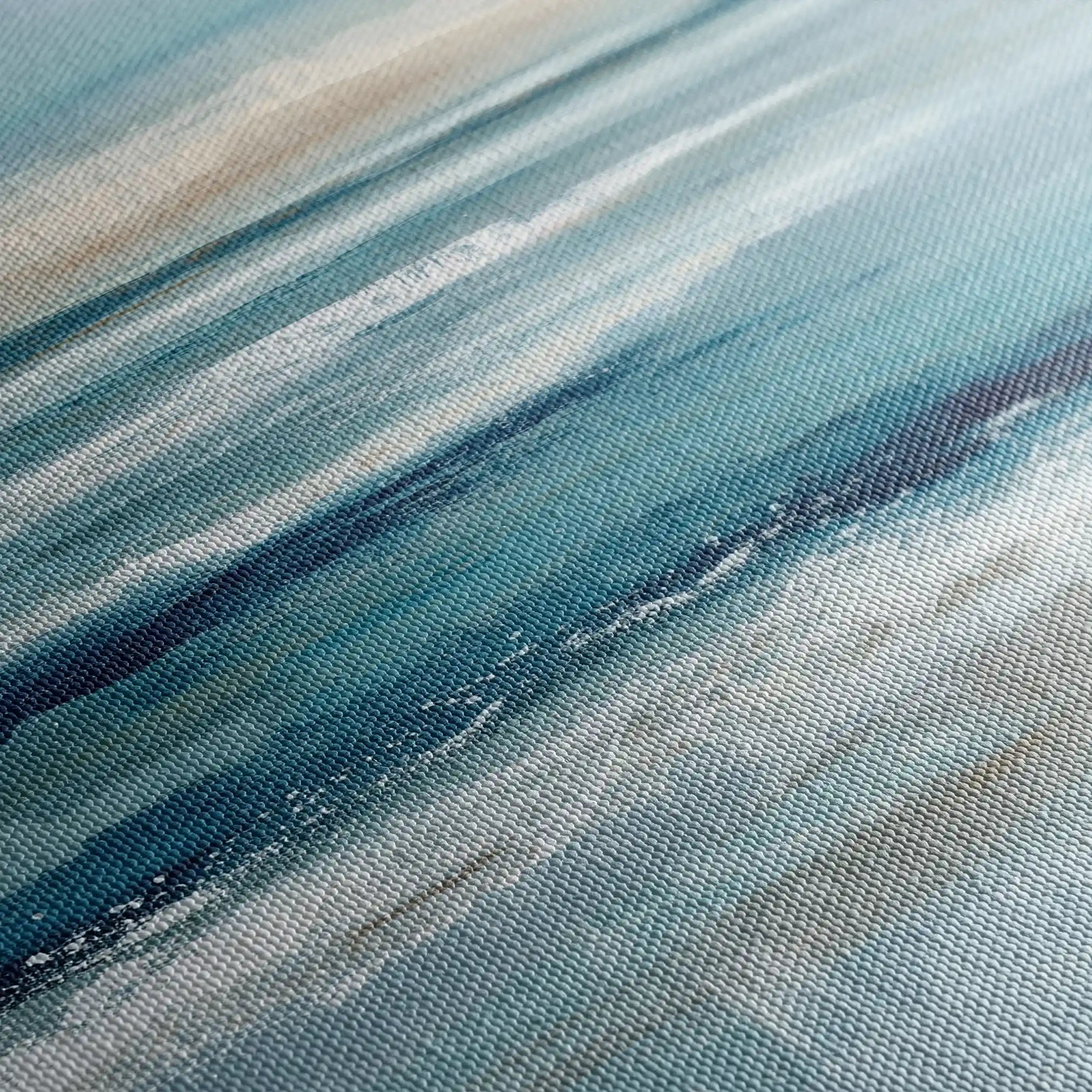 Abstract 976 Canvas Art 60 x 60 cm / Black