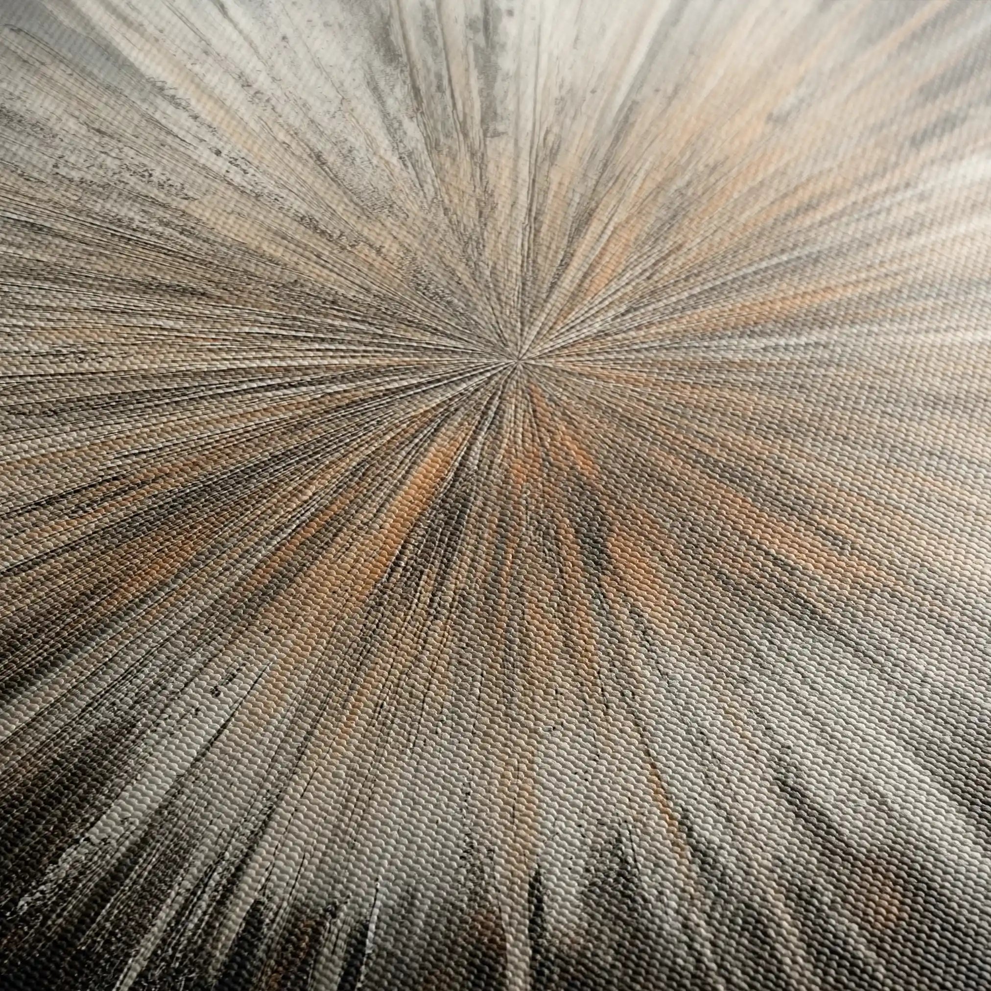 Abstract 977 Canvas Art 60 x 60 cm / Black