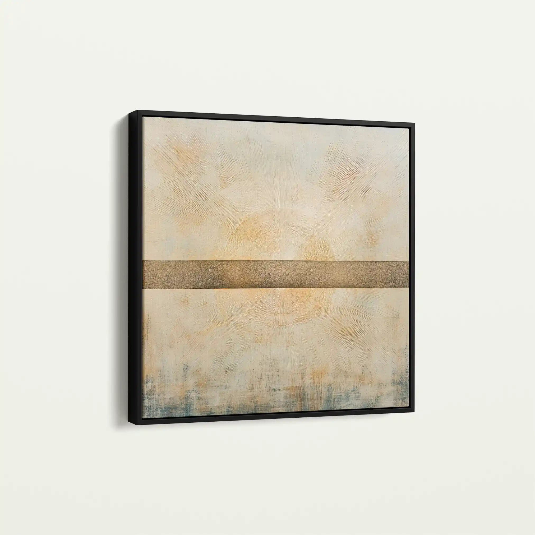 Abstract 978 Canvas Art 60 x 60 cm / Black